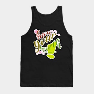 know your worth Tank Top